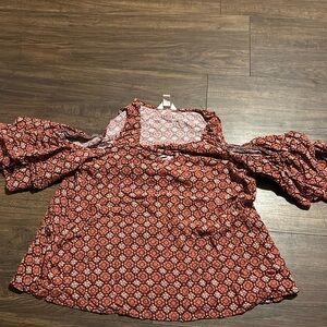 Off the shoulder shirt